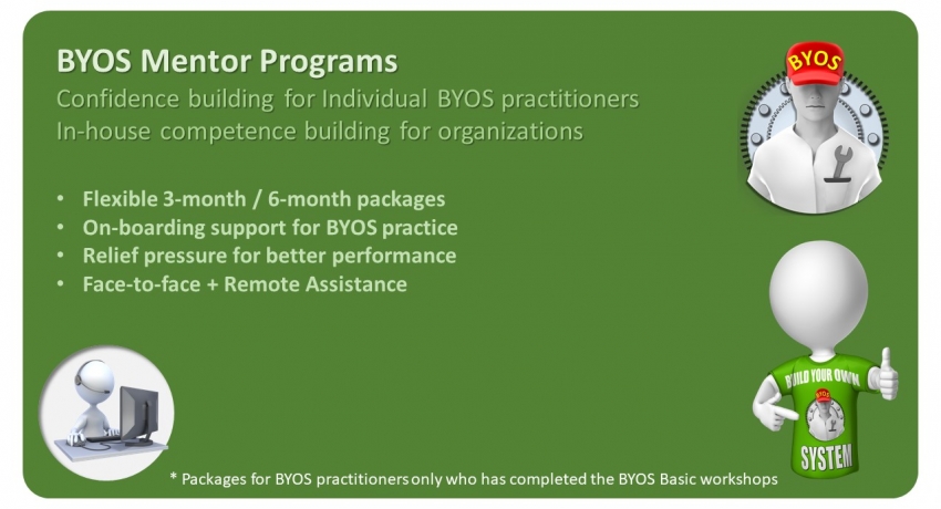 BYOS Mentor Programs - Your Partner Helping You Build Your Competence